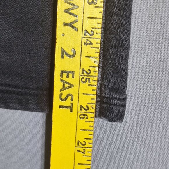 Candy Jeans classic trend men's size 31 grey factory distressed ankle crop slim - Picture 14 of 15